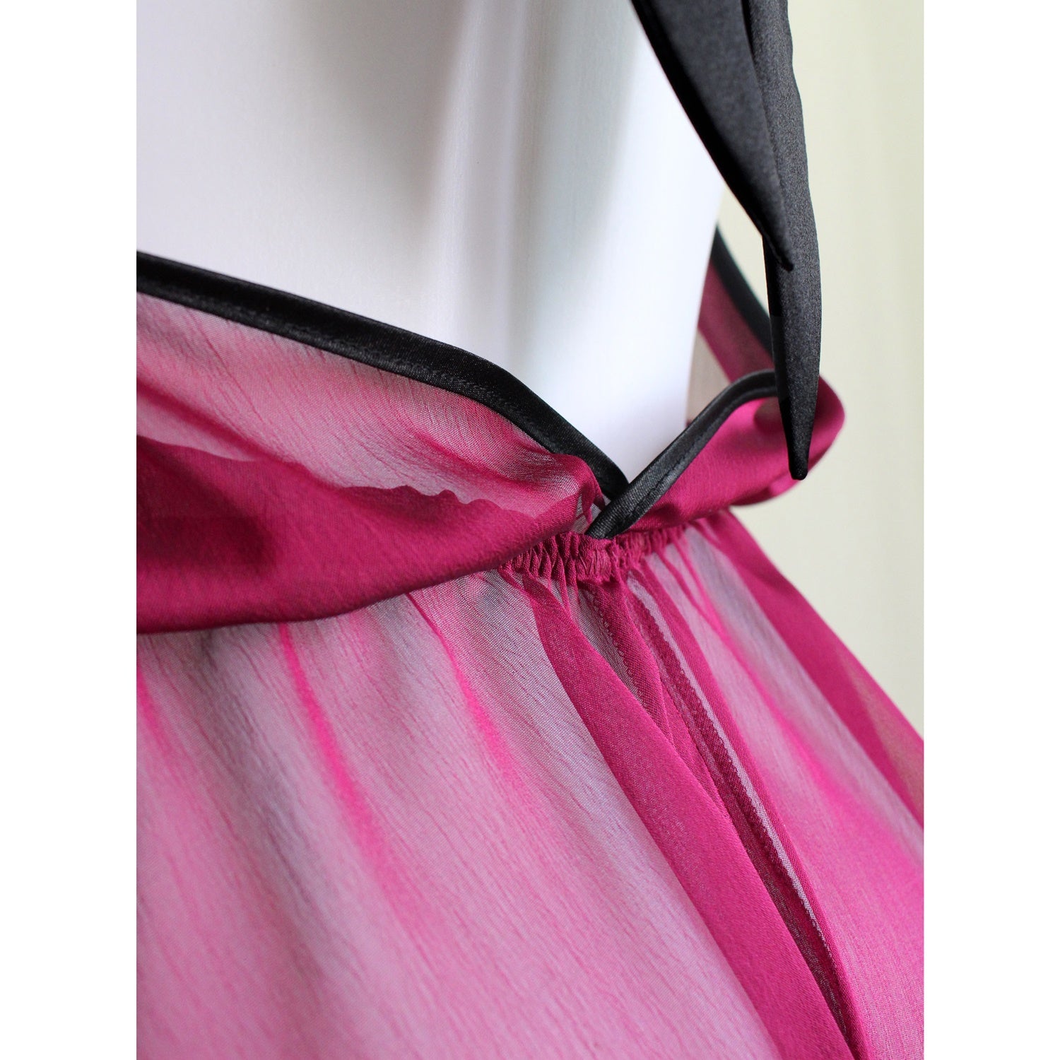 Sheer Lingerie, See through sexy Erotic Backless Lingerie Teddy Play suit in Purple Bridal - Ange Déchu