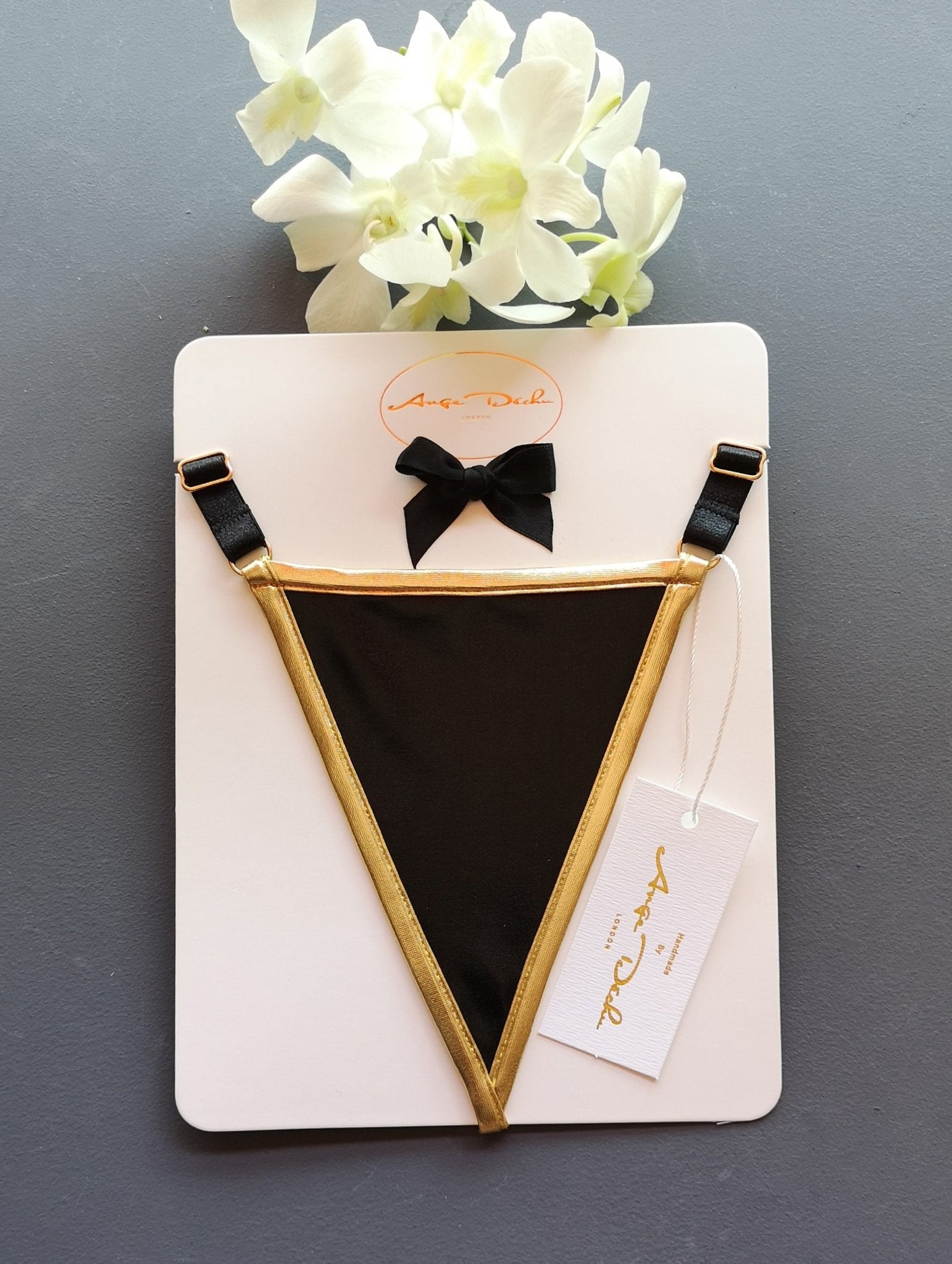 Wetlook lingerie panties g string thong lingerie By Ange Dechu - Ange Déchu