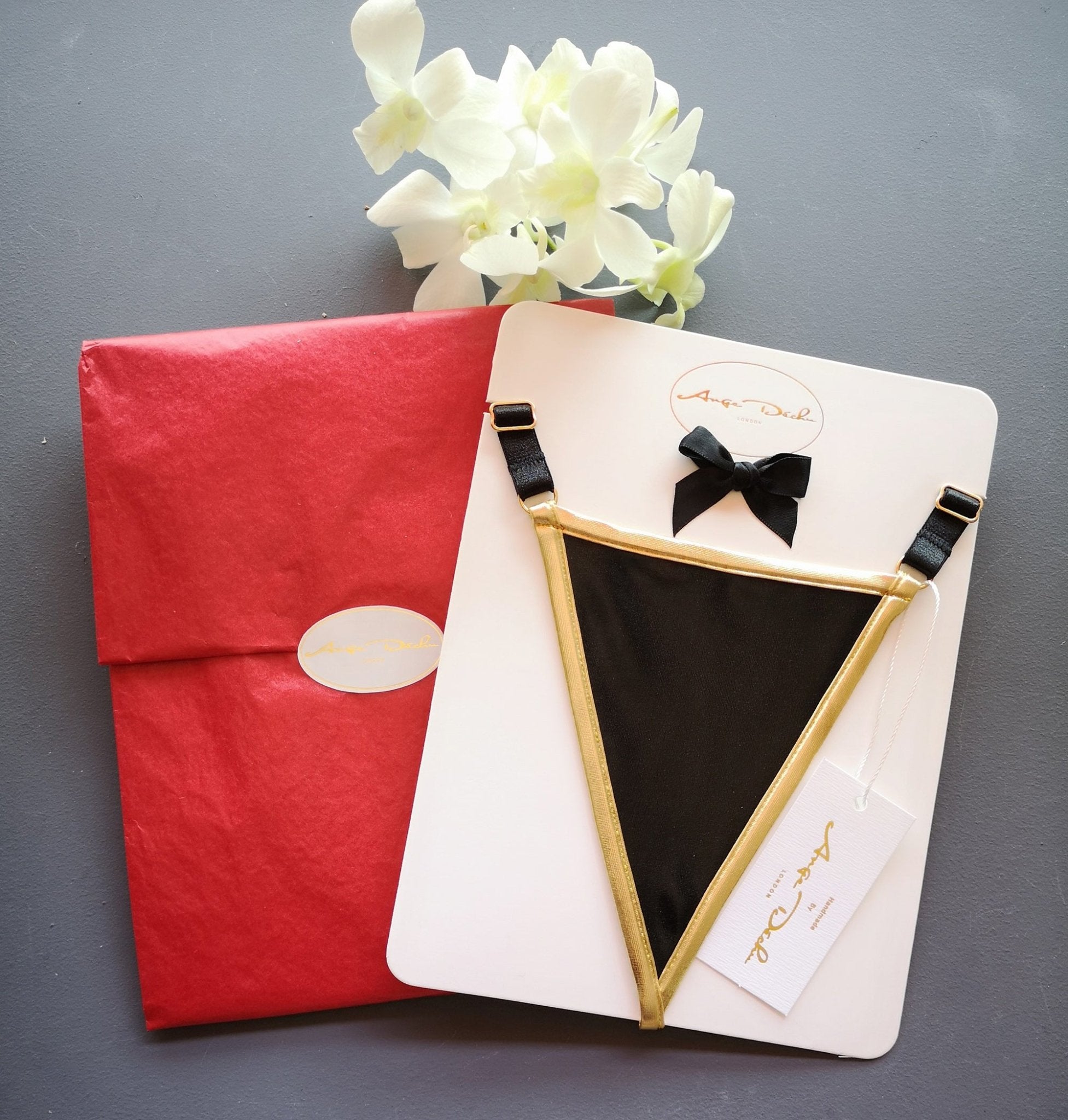 Wetlook lingerie panties g string thong lingerie By Ange Dechu - Ange Déchu